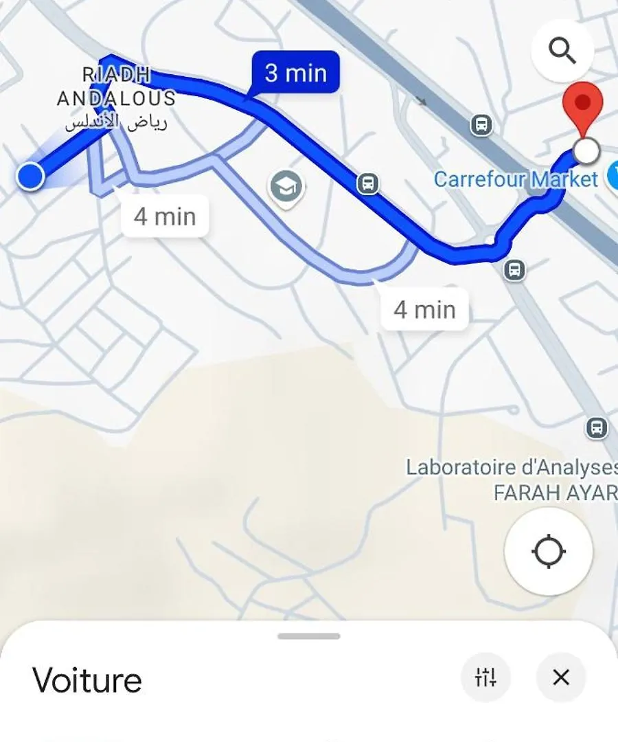 Etage De Villa Avec Jardin, Pres De L'Aireport Et Parking Prive Ariana